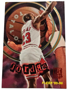 Michael Jordan - 1995-96 Fleer Total O Hot Packs Insert #2