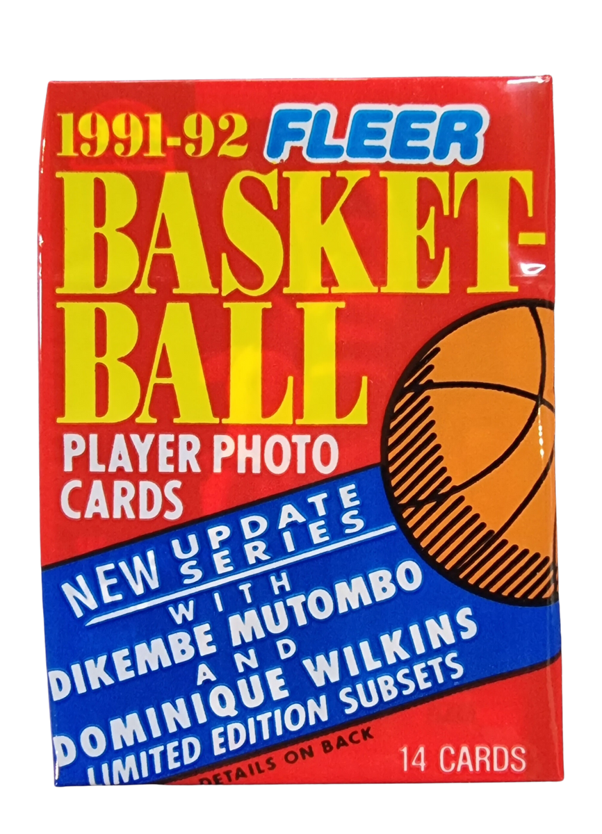 1991-92 Fleer Series 2 NBA Basketball cards - Hobby Pack – The Traders ...