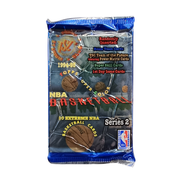 1994-95 Topps Stadium Club Series 2 NBA Basketball - Hobby Pack