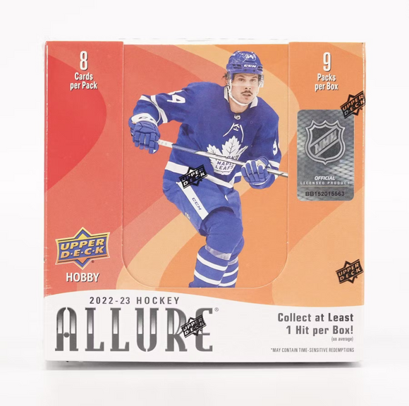 2022-23 Upper Deck Allure NHL Hockey - Hobby Box