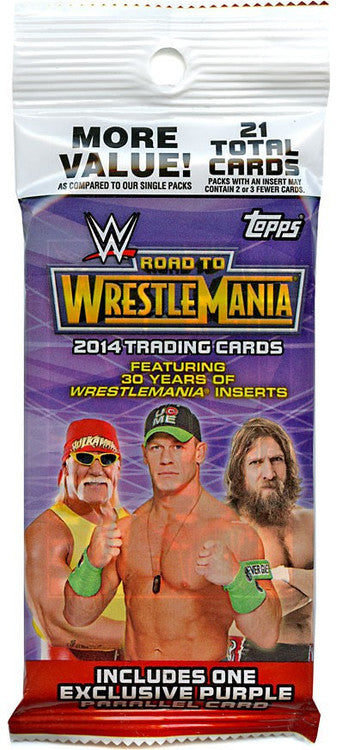 2014 Topps WWE Road to WrestleMania - Cello/Fat/Value Pack