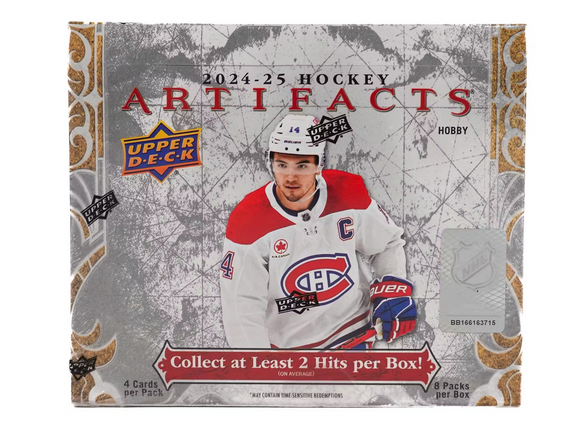 2024-25 Upper Deck Artifacts NHL Hockey - Hobby Box