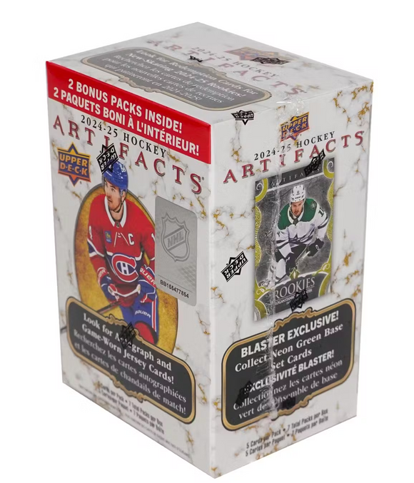 2024-25 Upper Deck Artifacts NHL Hockey - Blaster Box