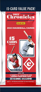 2023 Panini Chronicles MLB Baseball cards - Cello/Fat/Value Pack