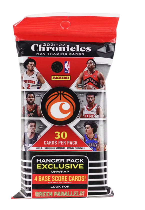 2021-22 Panini Chronicles NBA Basketball - Cello/Fat/Value Pack