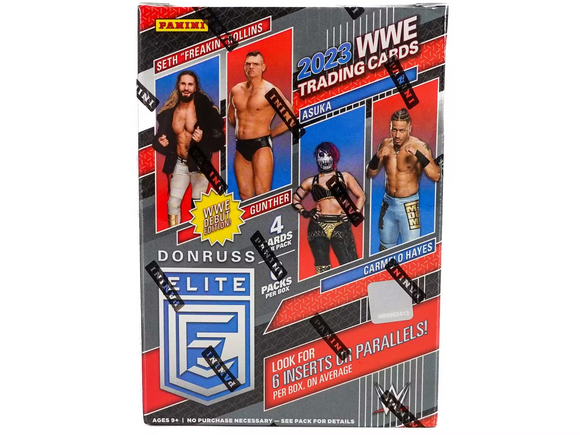 2023 Panini Donruss Elite WWE Wrestling trading cards - Blaster Box