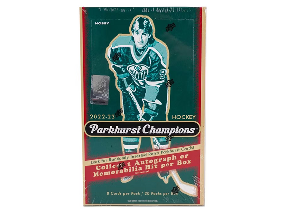 2022-23 Upper Deck Parkhurst Champions NHL Hockey - Hobby Box