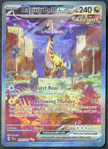 Raging Bolt EX - Pokemon Temporal Forces Holo Special Illustration Rare #208/162