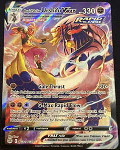 Rapid Strike Urshifu VMAX - Pokemon Brilliant Stars Trainer Gallery Ultra Rare #TG21/TG30