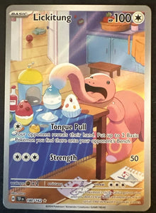 Lickitung - Pokemon Temporal Forces FULL ART Holo Illustration Rare #180/162