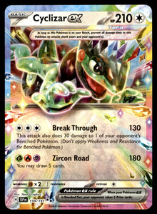 Cyclizar EX - Pokemon Surging Sparks Holo Foil Ultra Rare #159/191