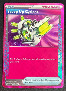 Scoop Up Cyclone Trainer - Pokemon Twilight Masquerade Pink ACE SPEC Rare #162/167