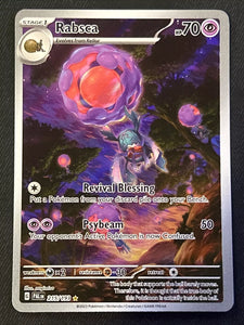 Rabsca - Pokemon Paldea Evolved FULL ART Holo Foil Illustration Rare #215/193