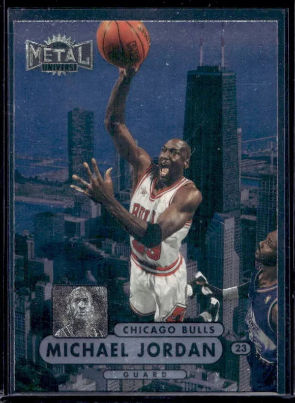 Michael Jordan - 1997-98 Skybox Metal Universe Championship #23