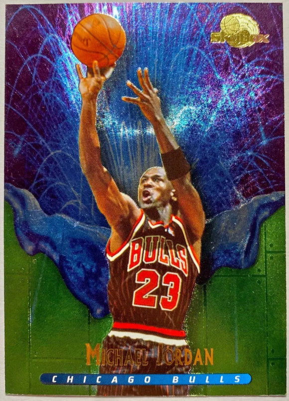 Michael Jordan - 1995-96 Skybox Premium Meltdown SP insert #M1