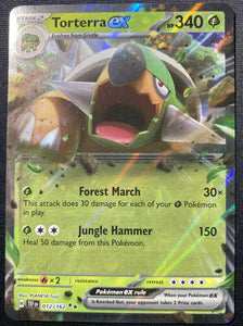 Torterra EX - Pokemon Temporal Forces Holo Foil Double Rare #012/162