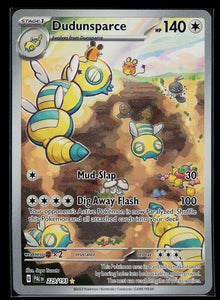 Dudunsparce - Pokemon Paldea Evolved FULL ART Holo Illustration Rare #229/193