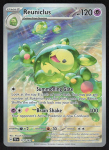 Reuniclus - Pokemon Temporal Forces FULL ART Holo Illustration Rare #171/162