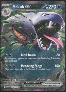 Arbok EX - Pokemon Scarlet & Violet 151 Holo Foil Double Rare #024/165