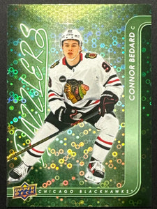 Connor Bedard - 2024-25 Upper Deck Series 1 NHL Hockey Dazzlers Green #DZ-13