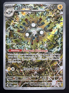 Magneton - Pokemon Surging Sparks FULL ART Black Star Promo Illustration Rare #SVP 159