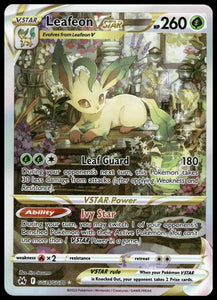 Leafeon VSTAR - Pokemon Crown Zenith Galarian Gallery Ultra Rare #GG35/GG70