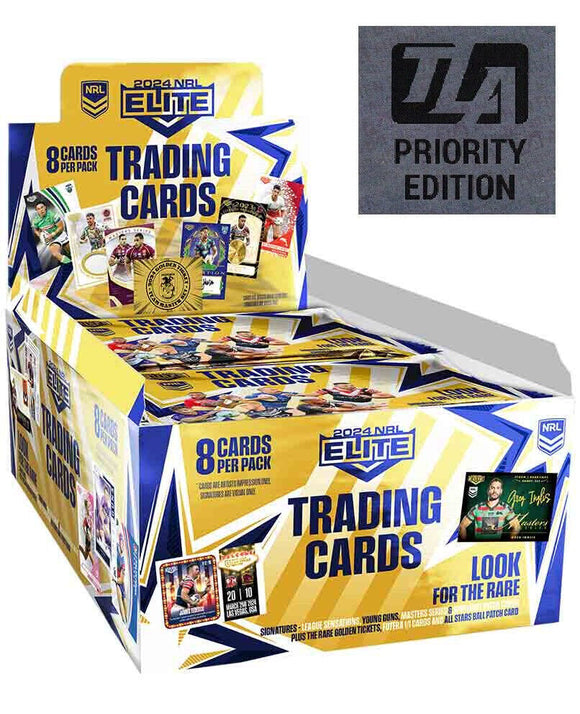 2024 TLA NRL Elite Rugby League cards - PRIORITY Hobby Box (24ct)