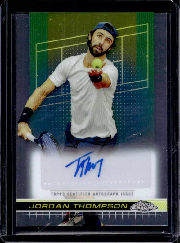 Jordan Thompson - 2024 Topps Chrome Tennis Autograph #TCA-JTN