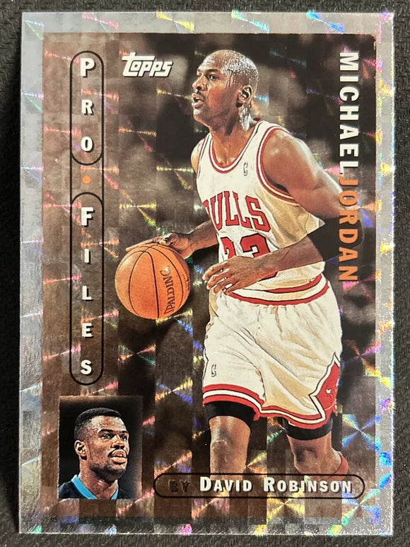 Michael Jordan - 1996-97 Topps Pro-Files Foil Insert #PF-3