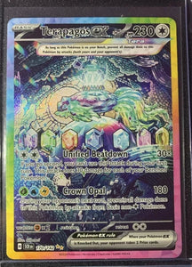 Terapagos EX - Pokemon Stellar Crown FULL ART Special Illustration Rare #170/142