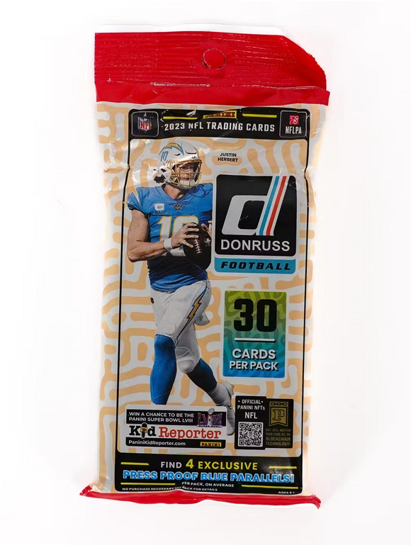 2023 Panini Donruss NFL Football cards - Cello/Fat/Value Pack