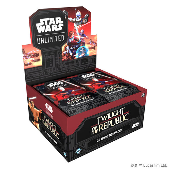 Star Wars Unlimited TCG: Twilight of the Republic - Booster Box (24ct)