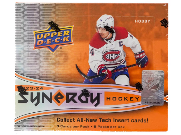 2023-24 Upper Deck Synergy NHL Hockey - Hobby Box