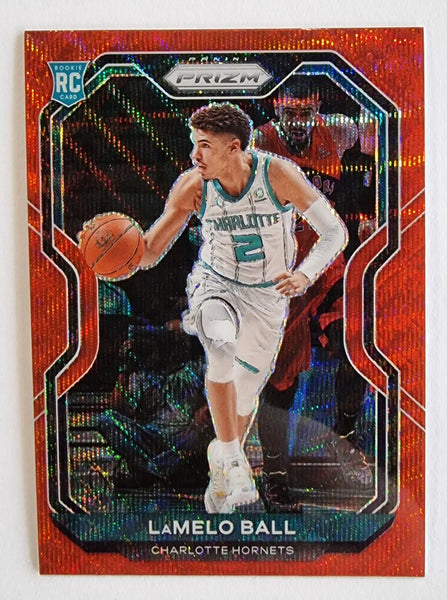 LaMelo Ball - 2020-21 Panini Prizm Rookie Ruby Wave Prizm #278 – The  Traders Australia