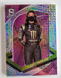 Hailie Deegan "Dirt Princess" 22/25- 2021 Panini Chronicles Spectra Meta Pink Prizm #60