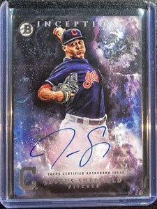 Justus Sheffield - 2016 Bowman Inception Prospect Autograph #PA-JSH