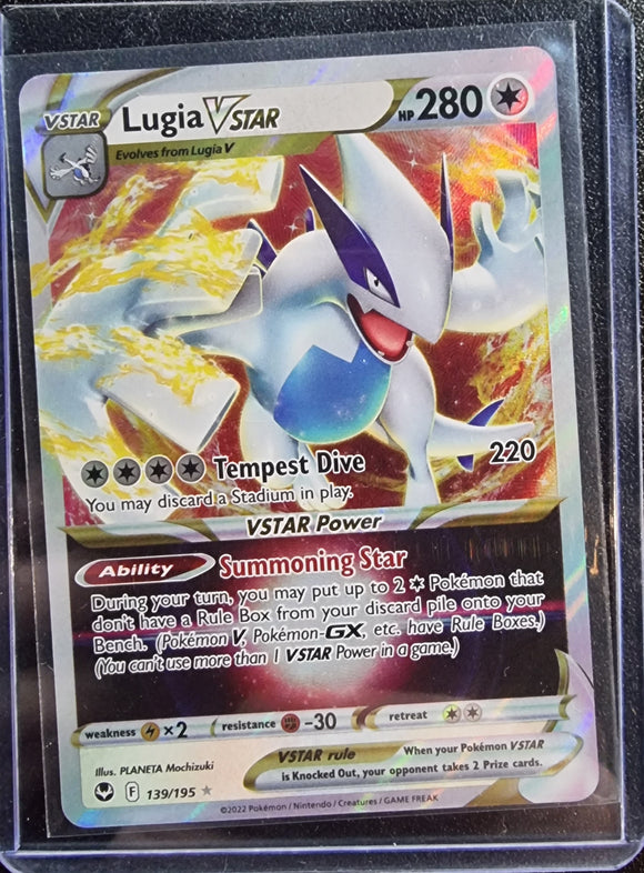 Lugia VSTAR - Pokemon Silver Tempest Holo Foil Ultra Rare #139/195