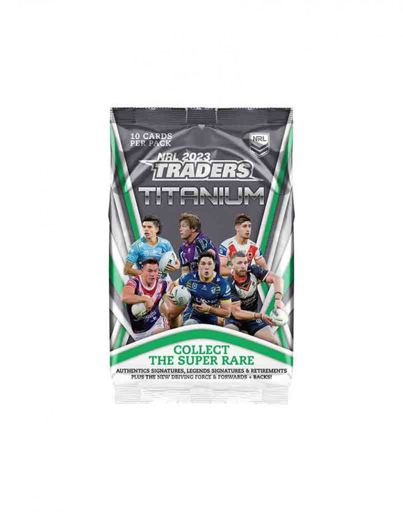 2023 TLA Traders Titanium NRL Rugby League cards - Retail Pack