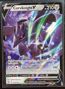 Corviknight V - Pokemon Battle Styles Holo Foil Ultra Rare #109/163