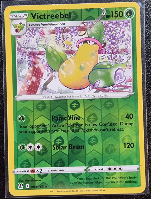 Victreebel - Pokemon Battle Styles Reverse Holo Foil Rare #003/163