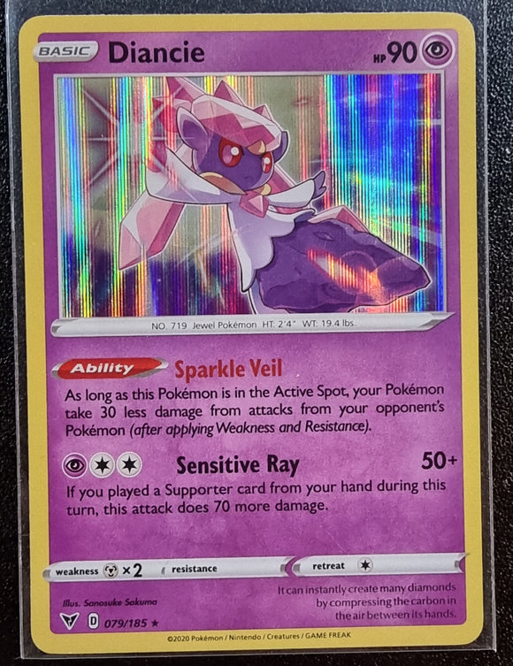 Diancie - Pokemon Vivid Voltage Holo Foil Rare #079/185