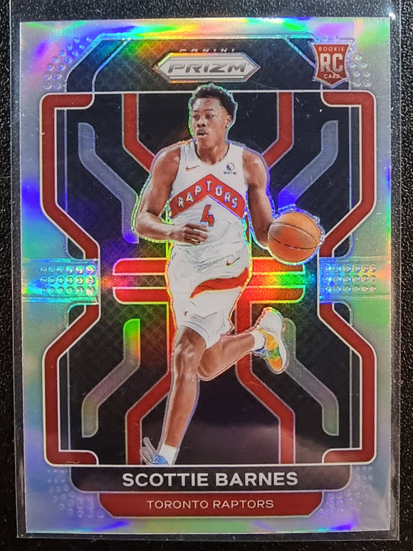 Scottie Barnes RC - 2021-22 Panini Prizm Basketball SILVER PRIZM #320 – The  Traders Australia
