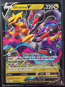 Giratina V - Pokemon Sword & Shield Black Star Promo Holo Foil #SWSH259