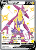 Toxtricity V - Pokemon Shining Fates Shiny Vault Holo Ultra Rare #SV112/SV122