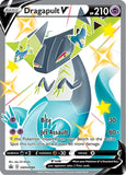 Dragapult V - Pokemon Sword & Shield FULL ART Black Star Promo Holo Foil #SWSH096