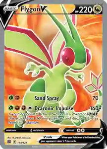 Flygon V - Pokemon Brilliant Stars FULL ART Holo Foil Ultra Rare #164/172