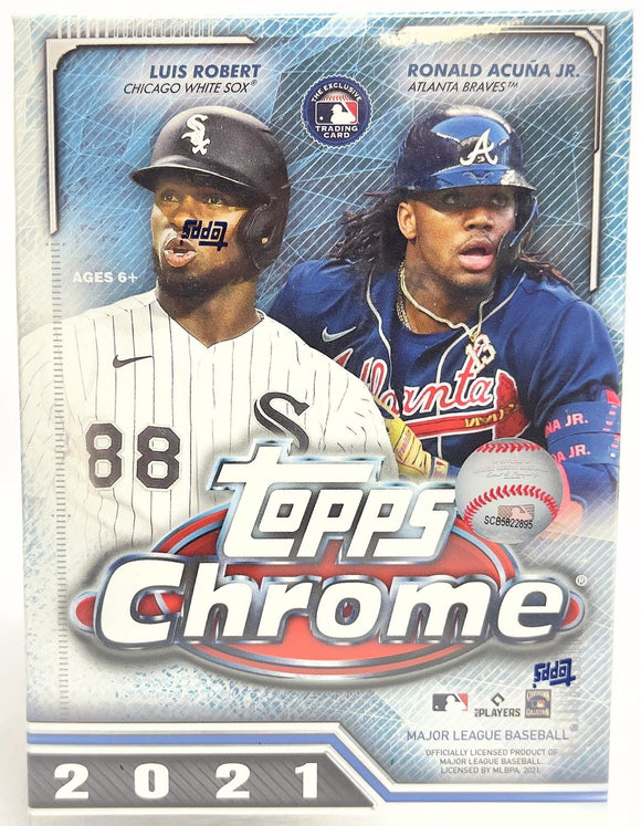 2021 Topps Chrome MLB Baseball - Blaster Box