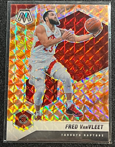 Fred VanVleet - 2020-21 Panini Mosaic Basketball REACTIVE ORANGE #57