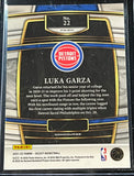 Luka Garza RC - 2021-22 Panini Select Basketball CONCOURSE BLUE PRIZM #22