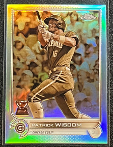 Patrick Wisdom - 2022 Topps Chrome Baseball SEPIA REFRACTOR #198 - Cubs